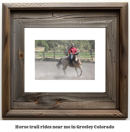 horse trail rides near me in Greeley, Colorado